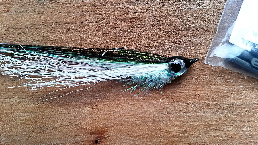 Sandaal "upside down" - gleiches Material nur ohne Mylarschlauch dafür mit Tungstenstäbchen unter dem Dubbing