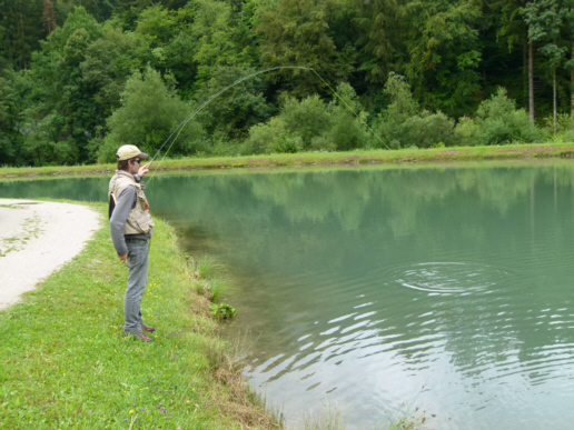 Angelteich Ljubno