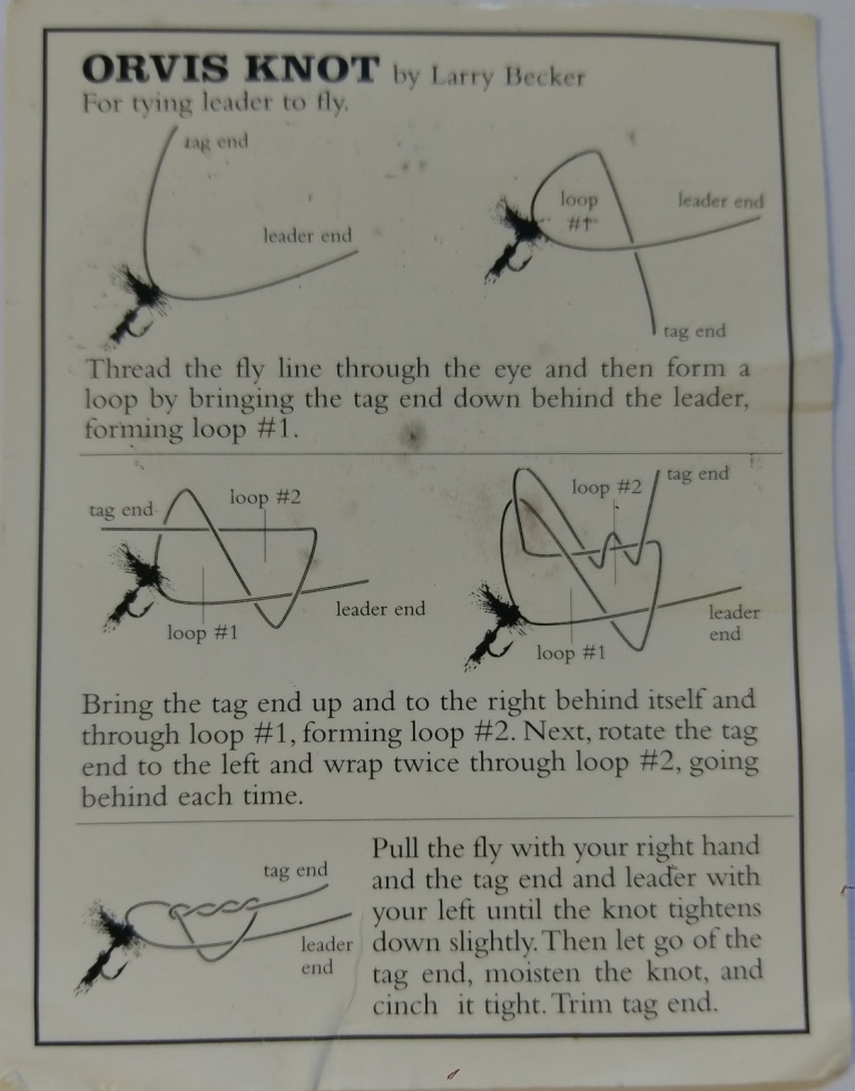 Orvis Knoten