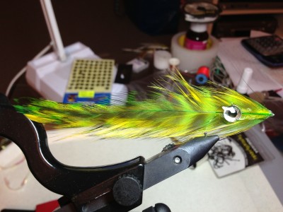 Das war mein erster Versuch!!<br />&quot;Use less resin, and open the HookGap a little more&quot; ... war Pete's Kommentar.